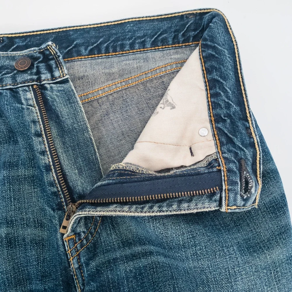 Levi's 505 Regular Fit Jeans Mens 32x30 Blue Straight Leg Cotton Fits 32 X 29